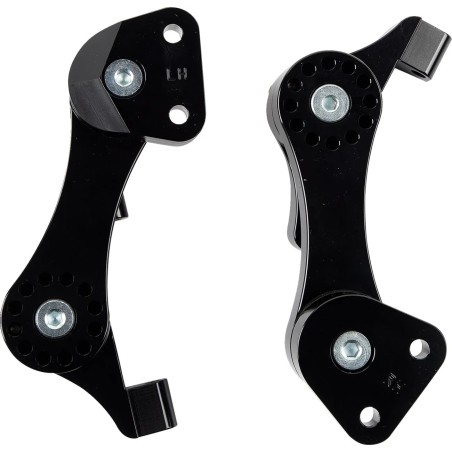 Supports réglables pour repose-pieds passager