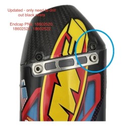 RCT EXTERNAL CARBON REPLACEMENT END CAP KIT