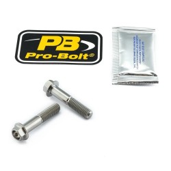 Titanium Clip-On   Handle Bar Mount Bolt Kit