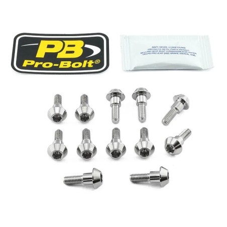 Stainless Steel Brake Rotor Mounting Bolt Kit