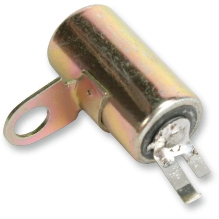 Vis platinées et condensateur