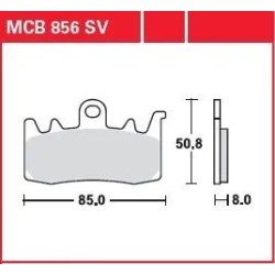 SV Series Sindered Brake Pads