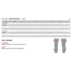 A-Impact Plasma Pro Knee Shin Protector