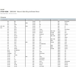 6-Bolt Bicycle Brake Rotor