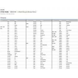6-Bolt Bicycle Brake Rotor