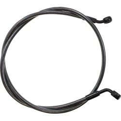 Durite de frein avant simple disque tressée E-Z Align