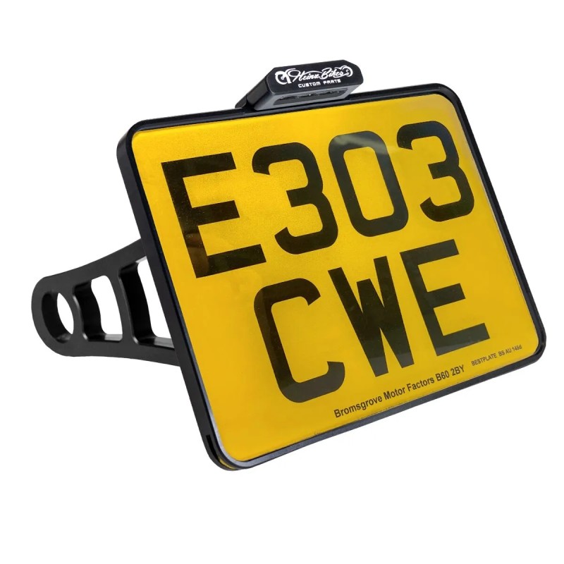 License Plate Side Mounts - with 1  Axle