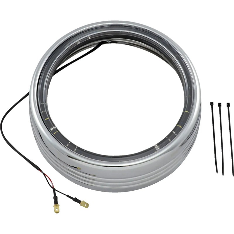 LED Halo Headlight and Passing Light Trim Rings