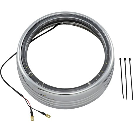 Cerclages de phare LED Halo et de feux de route