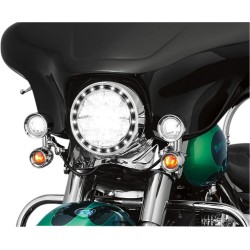 LED Halo Headlight and Passing Light Trim Rings