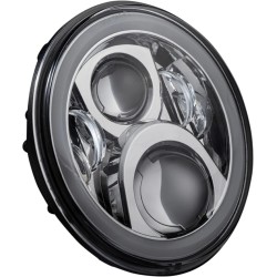 Phare Halo de 7" avec adaptateur Touring