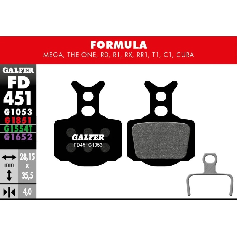 G1053 Standard Brake Pads