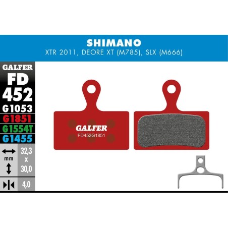 G1851 Advanced Brake Pads