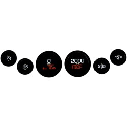 Kit de six indicateurs, série MLX