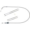 Polished Stainless Quick Connect Upper Clutch Cable