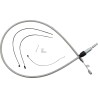 Polished Stainless Quick Connect Upper Clutch Cable