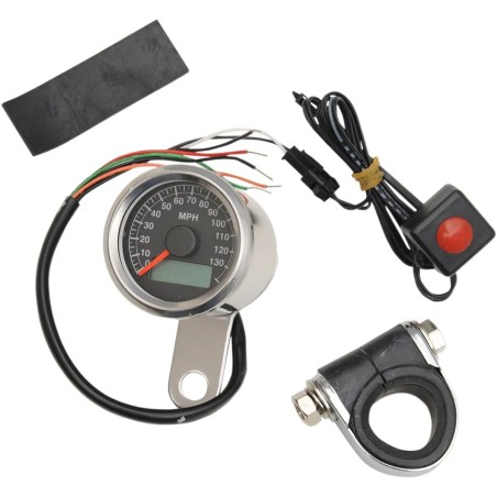Programmable Mini Electronic Speedometer with Odometer Tripmeter