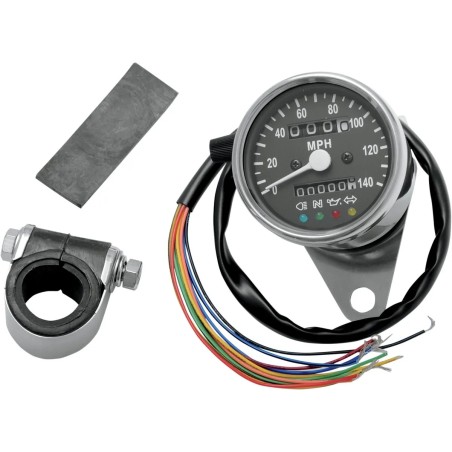 2.4  Mini Mechanical Speedometer with LED Indicators