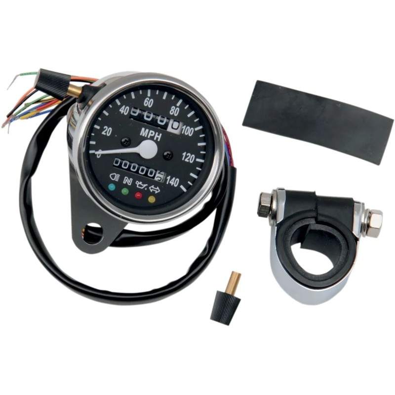 2.4  Mini Mechanical Speedometer with LED Indicators