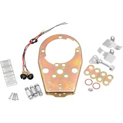 Support pour cache de console centrale en forme de goutte d'eau