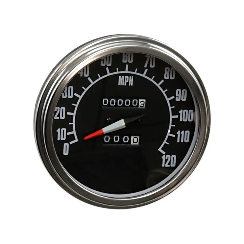 Compteur de vitesse 2240:60 de style FL de 5" avec contact en ampoule