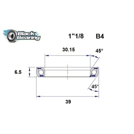Roulement de jeu de direction
