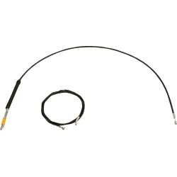Standard Black Vinyl Handlebar Cable Brake Line Kit