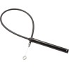 Black Vinyl Top Half Clutch Cable