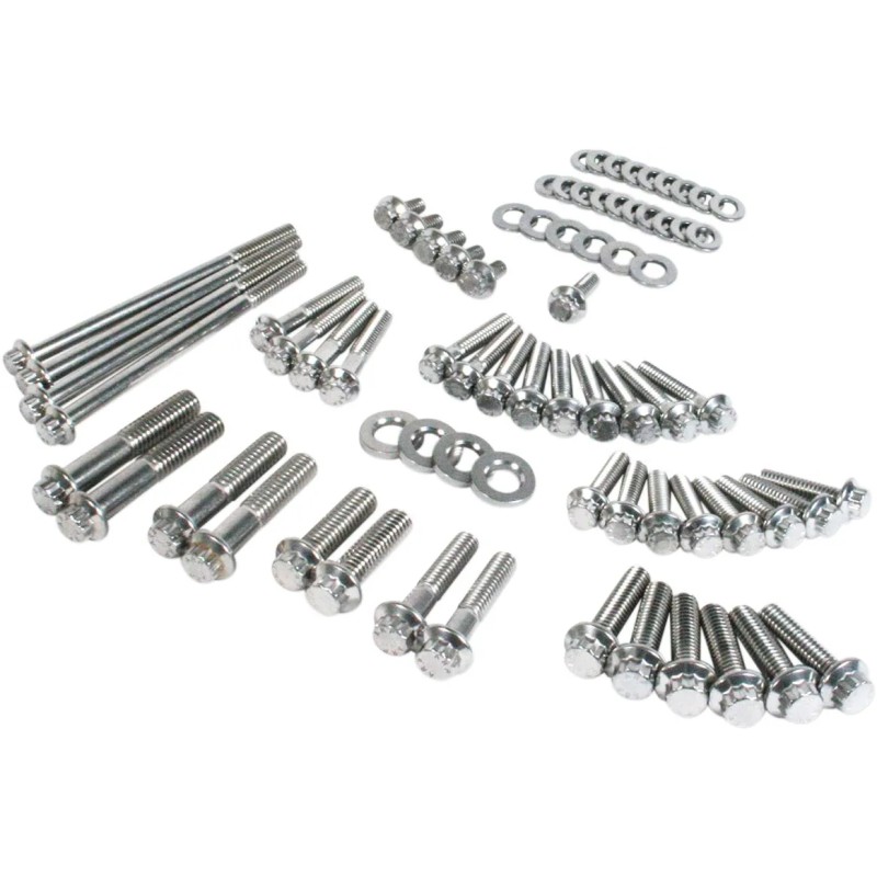 Dress-Up 12-Point External Primary Transmission Engine Fastener Kit