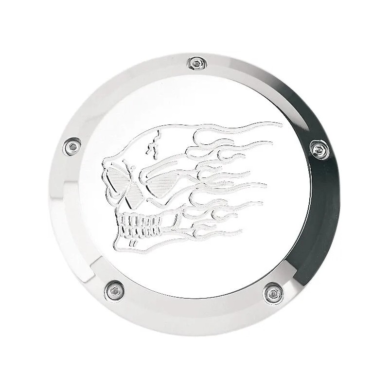 Chrome Billet Derby Cover