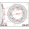 Rear Sprocket Steel