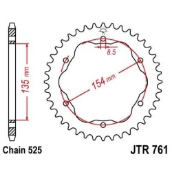 Rear Sprocket Steel