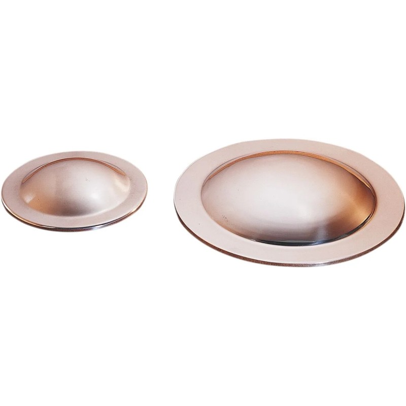 Polished Domed Pulley Cover Kit