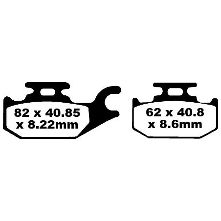 TT Sport Carbon Fusion Brake Pads