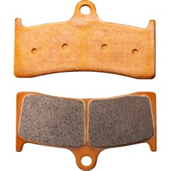 Plaquettes de frein frittées