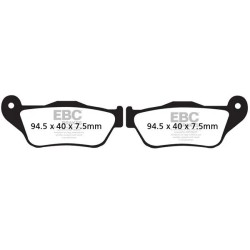 SFA-HH Series Sindered Scooter Brake Pads