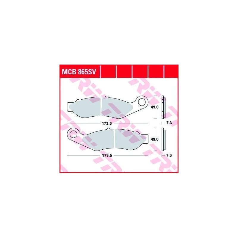 SV Series Sindered Brake Pads