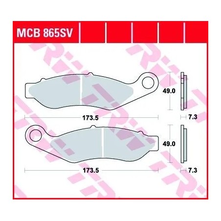 SV Series Sindered Brake Pads