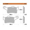 RoadPro Sintered Metal Brake Pads