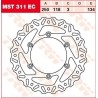 EC Cross Design Brake Rotor