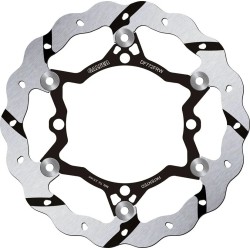 BRAKE ROTOR FLOATING WAVE GROOVED