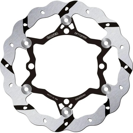 BRAKE ROTOR FLOATING WAVE GROOVED