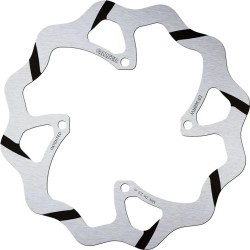 BRAKE ROTOR FIXED WAVE GROOVED OVERSIZE