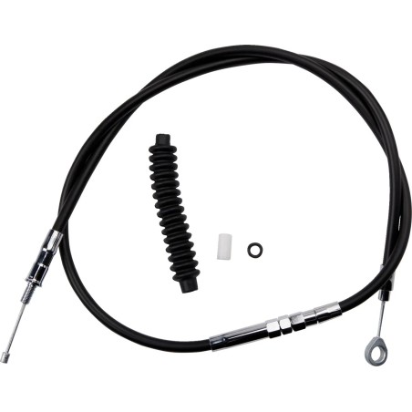 High-Efficiency Black Vinyl Clutch Cable