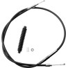 High-Efficiency Black Vinyl Clutch Cable