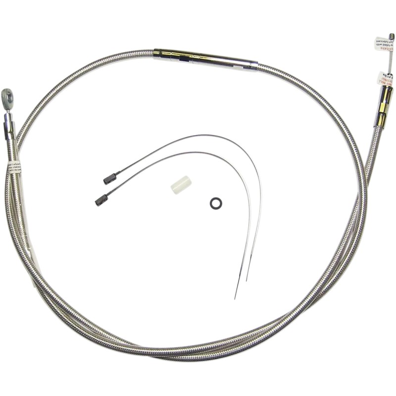 High-Efficiency Polished Stainless Clutch Cable