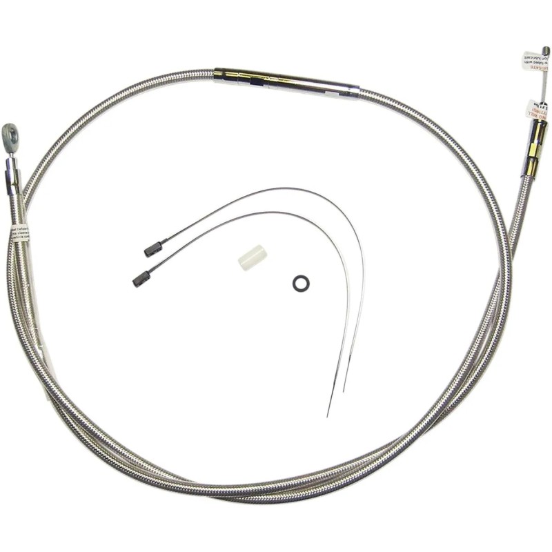 High-Efficiency Polished Stainless Clutch Cable