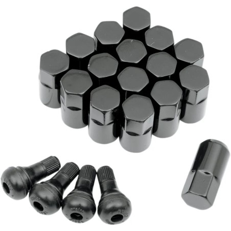 Replacement ATV UTV Wheel Lug Nuts with Valve Stems