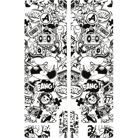 Autocollant de fourche