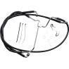 Extended Length Black Vinyl Brake Line Kit